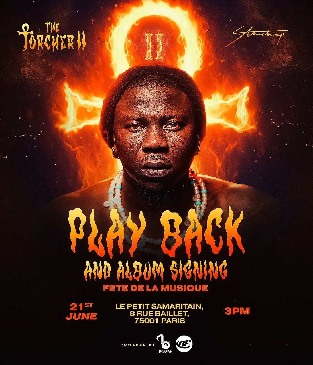 Stonebwoy Announces Paris Signing And Wembley Concert.