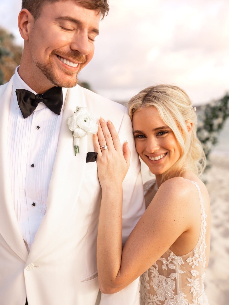 Mr Beast Ties The Knot With Thea Booysen On Necker Island.